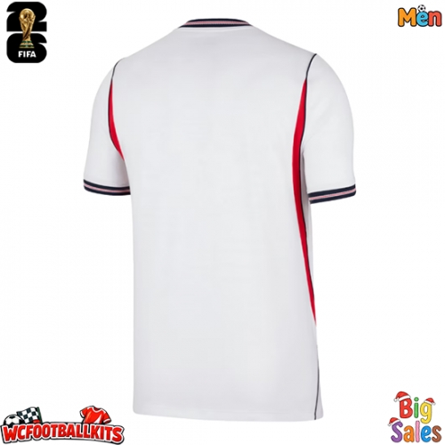England Replica Home Stadium Shirt World Cup 2026 Short Sleeve